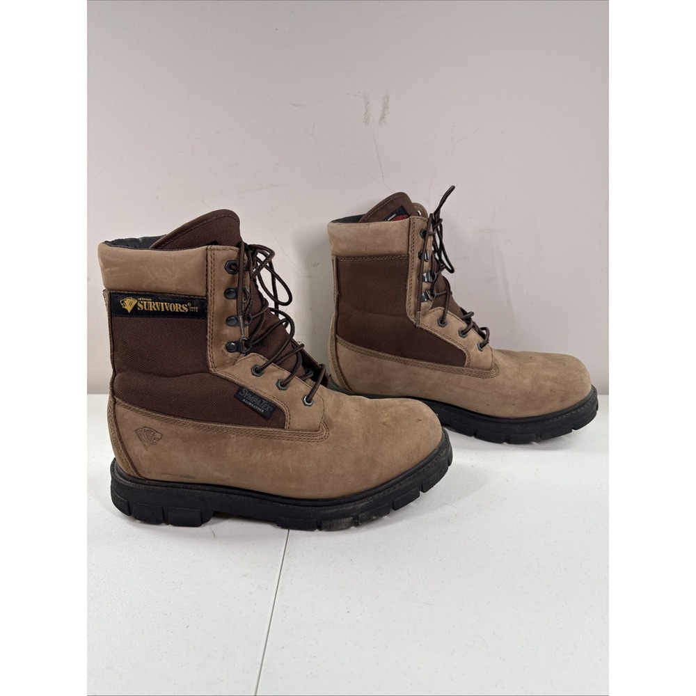 Herman Survivors Men's Work Hiking Boots Sympa‎ Tex All Weather 10.5 W Mid Calf
